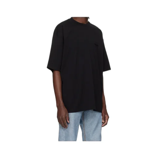 Vetements Logo Embroidered Crewneck T-Shirt