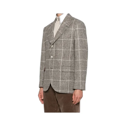 Checked Blazer