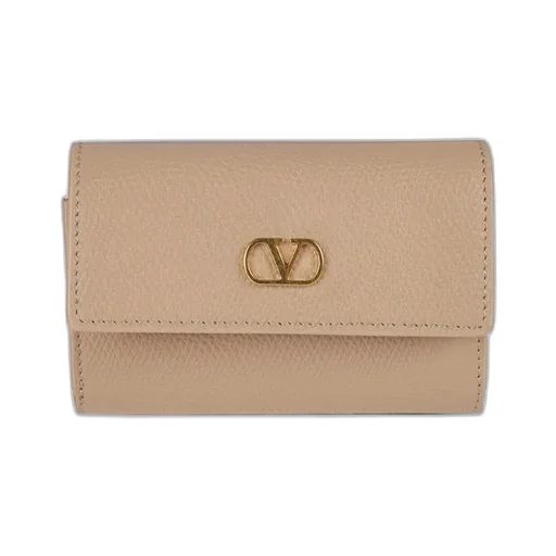 Valentino Vlogo Signature Foldover Top Wallet