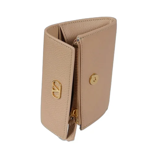 Valentino Vlogo Signature Foldover Top Wallet