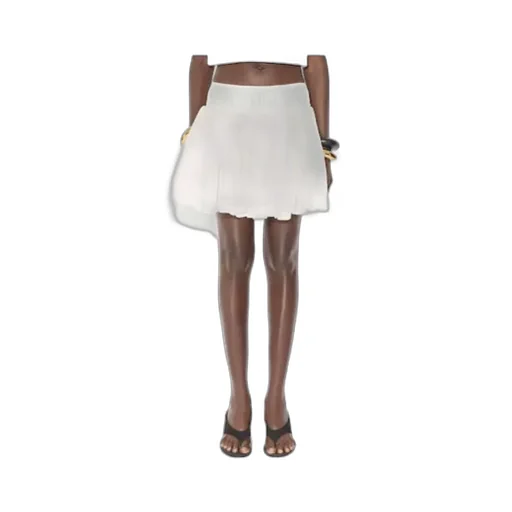 AlaÏA Gathered Mini Skirt