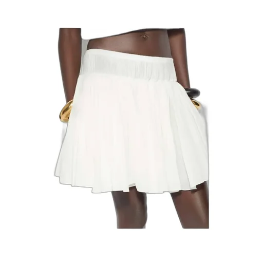 AlaÏA Gathered Mini Skirt