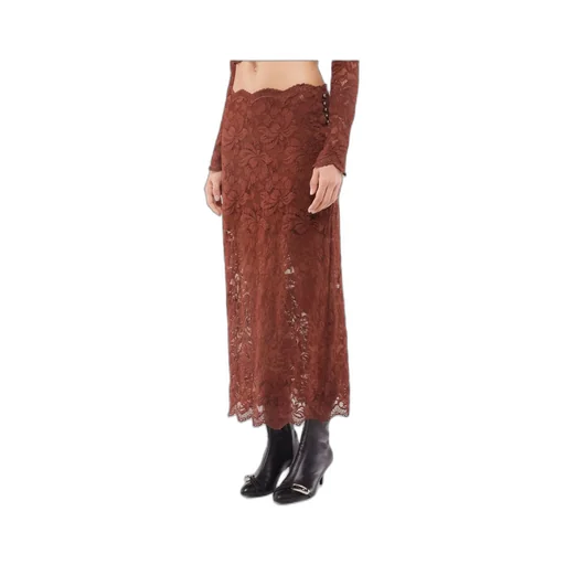Rabanne Lace Midi Skirt