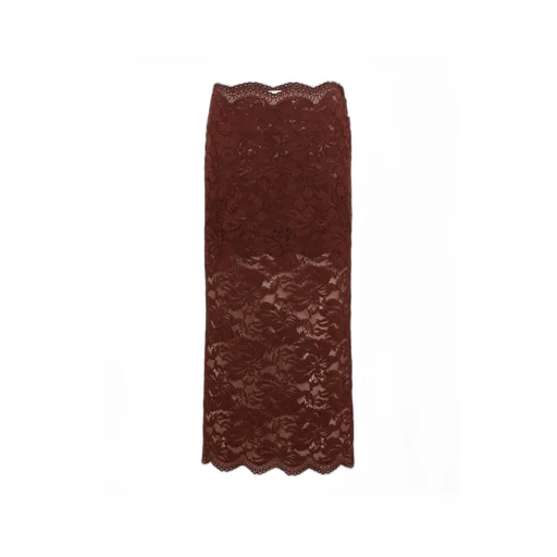 Rabanne Lace Midi Skirt