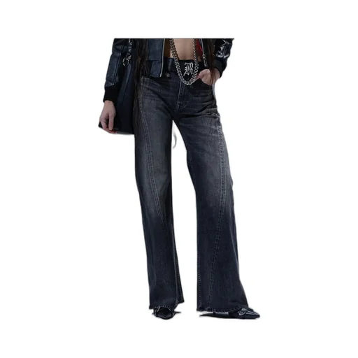 Twisted Seam Flare Jean