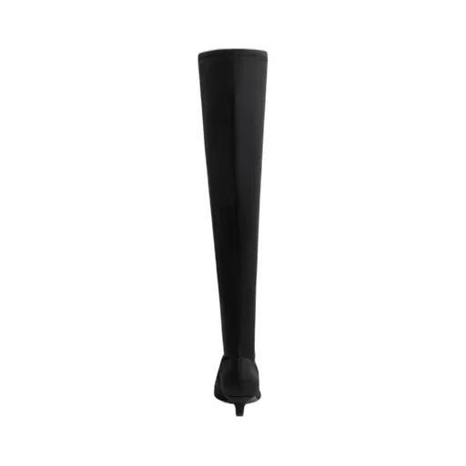 40Mm Satin Knee-High Boots