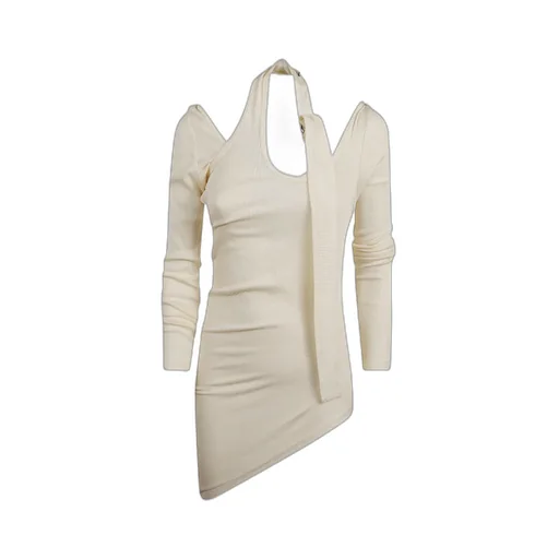 Ribbed Twisted Top