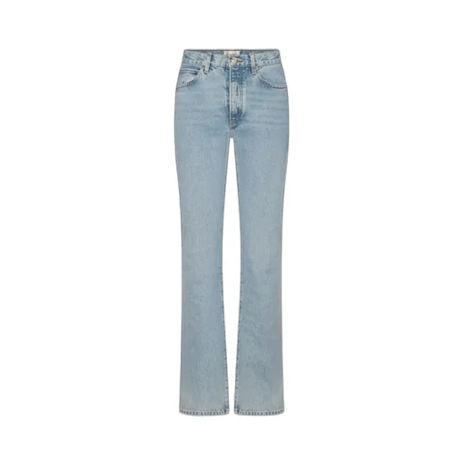 High Waist Straight Jeans