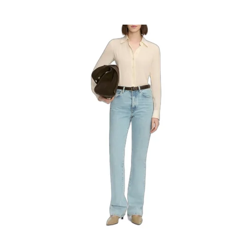 High Waist Straight Jeans