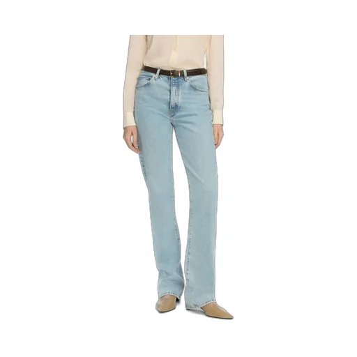 High Waist Straight Jeans