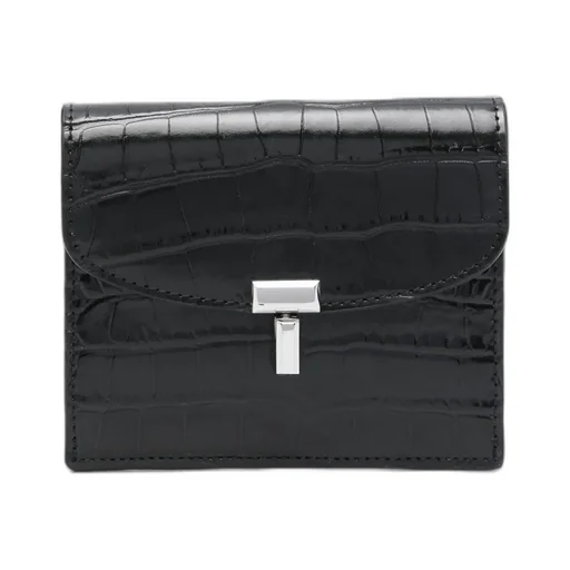 T-Lock Leather Card Holder