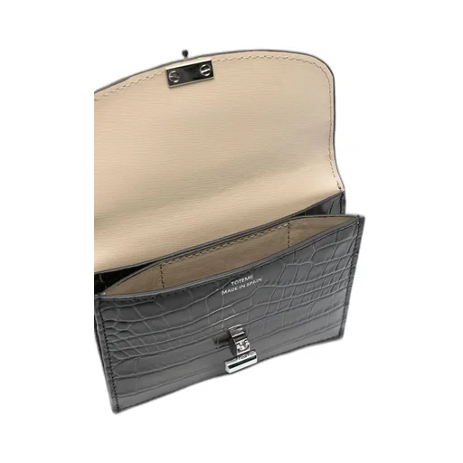 T-Lock Leather Card Holder