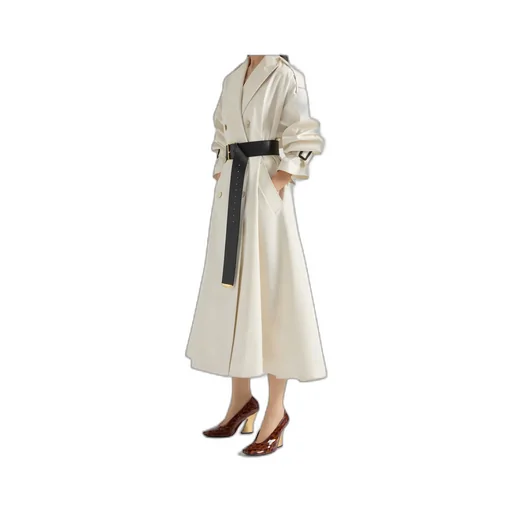 Givenchy Double-Breasted Belted Coat