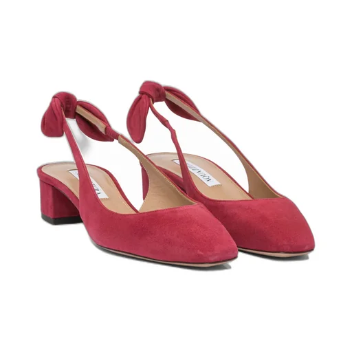 Aquazzura Bow-Tie Slingback Pumps