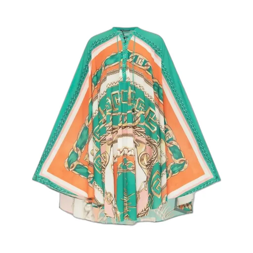 Balmain Printed Loose Fit Dress