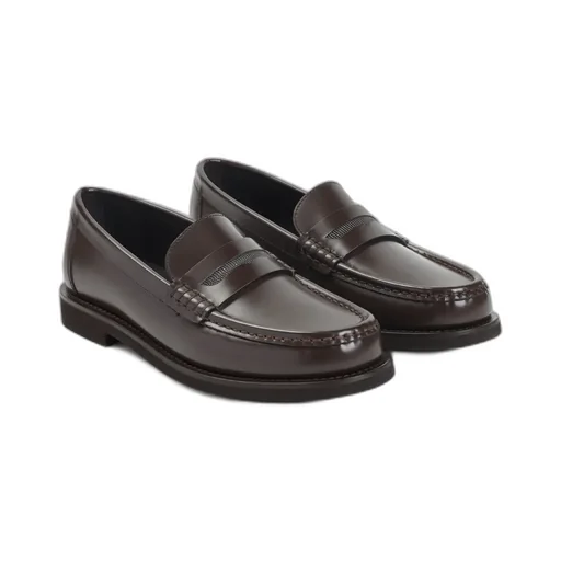 Brunello Cucinelli Embellished Loafers