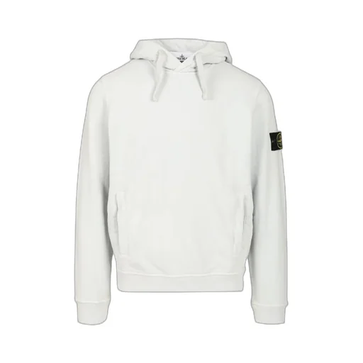 Stone Island Logo Patch Drawstring Hoodie