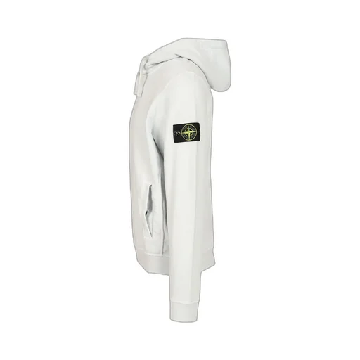Stone Island Logo Patch Drawstring Hoodie