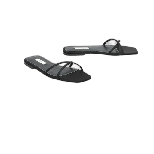 TotÊMe Satin Open-Toe Slides