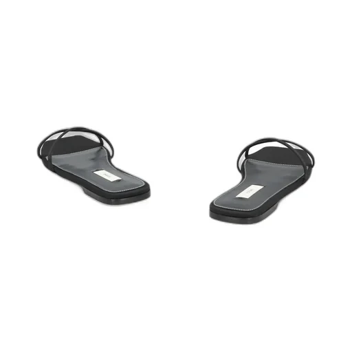 TotÊMe Satin Open-Toe Slides