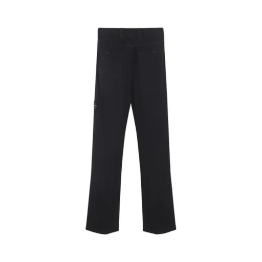 Stone Island Loose-Fit Cotton Pants