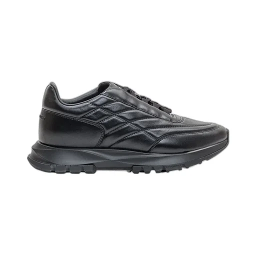 Trainers Sneakers In Shiny Padded Leather