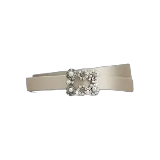 Efflorescence Belt In Satin