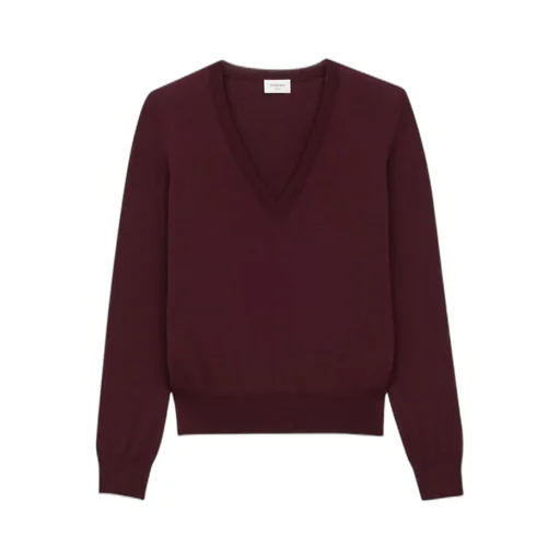 Saint Laurent V-Neck Loose-Fit Jumper