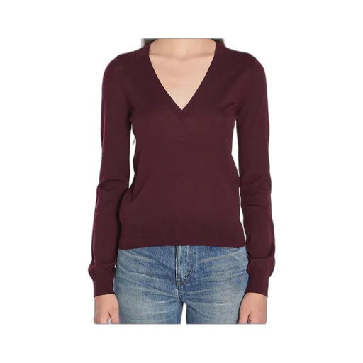 Saint Laurent V-Neck Loose-Fit Jumper