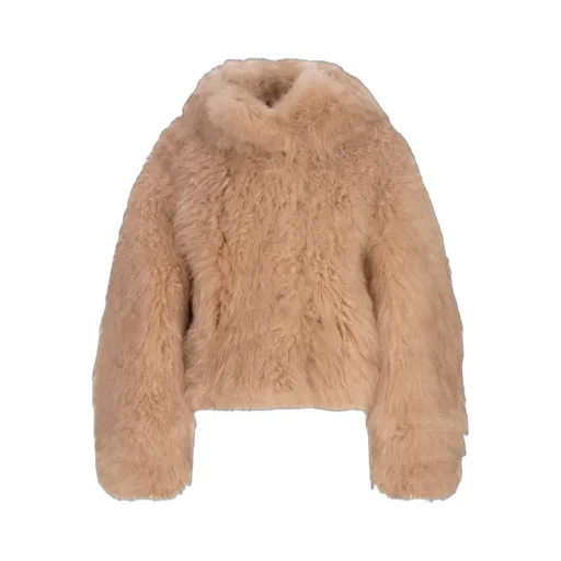 Long-Sleeved Fur Coat