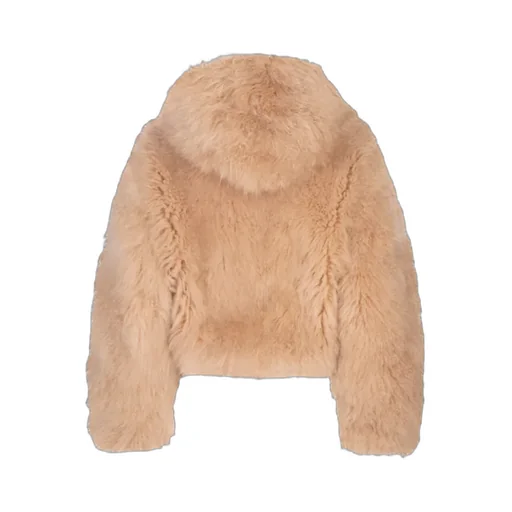 Long-Sleeved Fur Coat