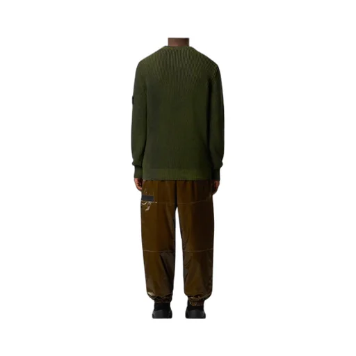 Stone Island Logo Patch Knitted Jumper