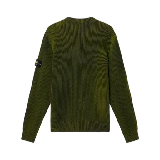 Stone Island Logo Patch Knitted Jumper