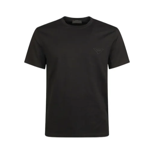 Logo-Plaque Crew-Neck T-Shirt