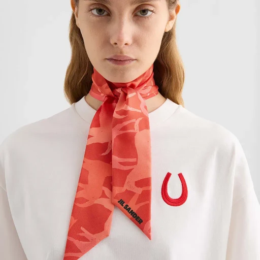 Printed Silk Foulard