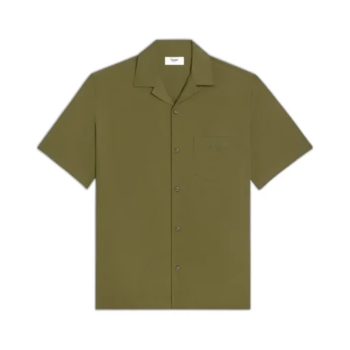 Bowling Shirt In Cotton Poplin