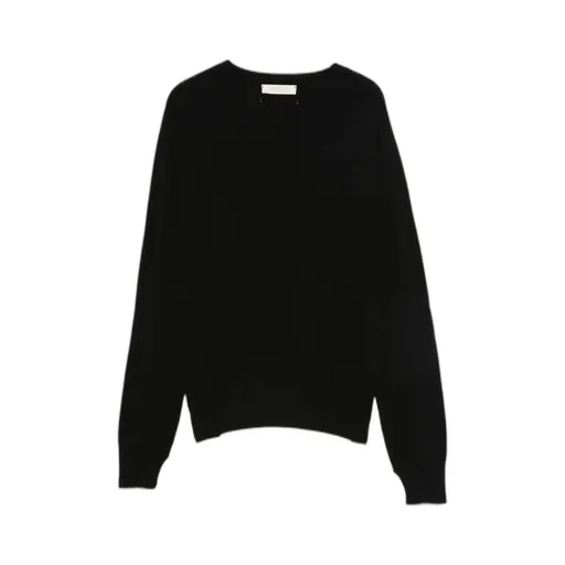 Round-Neck Cashmere-Wool Sweater
