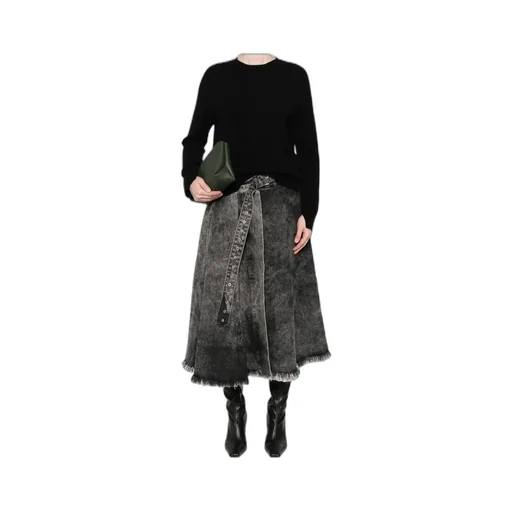 Round-Neck Cashmere-Wool Sweater