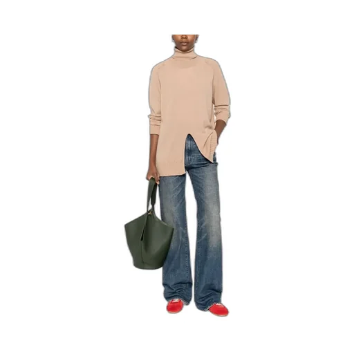 Long-Sleeve Turtleneck Sweater