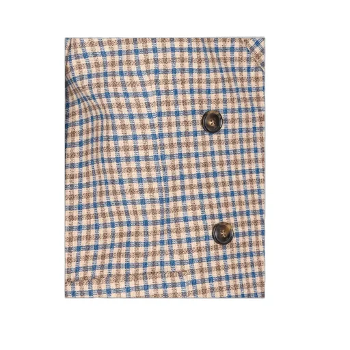 Circolo 1901 Double-Breasted Check Jacket