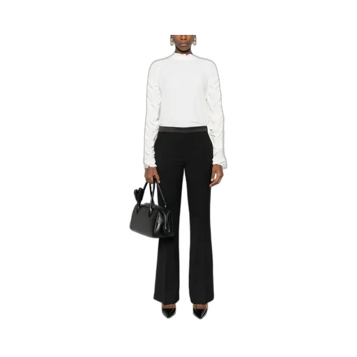 Twinset Satin Detail Flared Pants