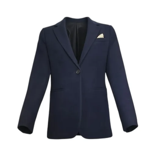 Long-Sleeved Suit Jacket