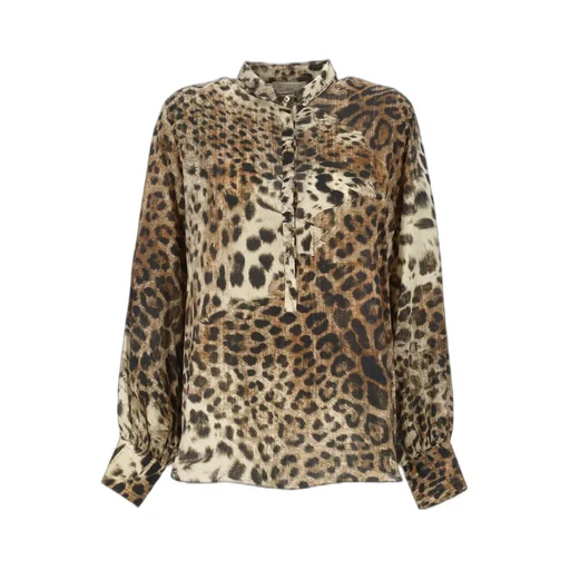 Antonelli Firenze Leopard Printed Blouse