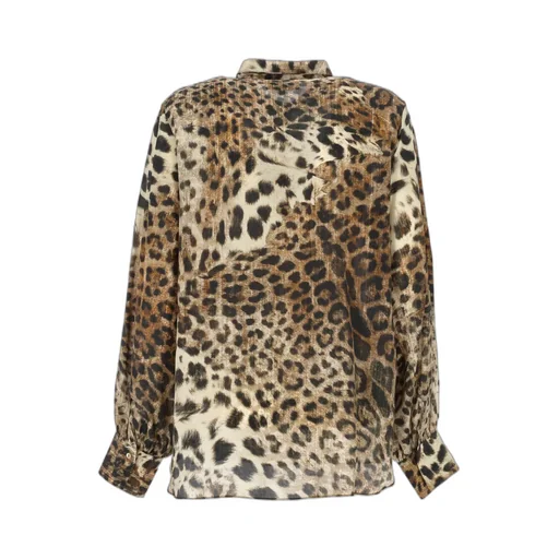 Antonelli Firenze Leopard Printed Blouse