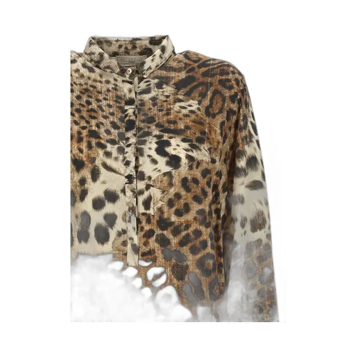 Antonelli Firenze Leopard Printed Blouse