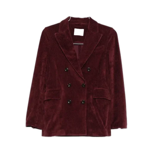 Circolo 1901 Velvet Double-Breasted Jacket