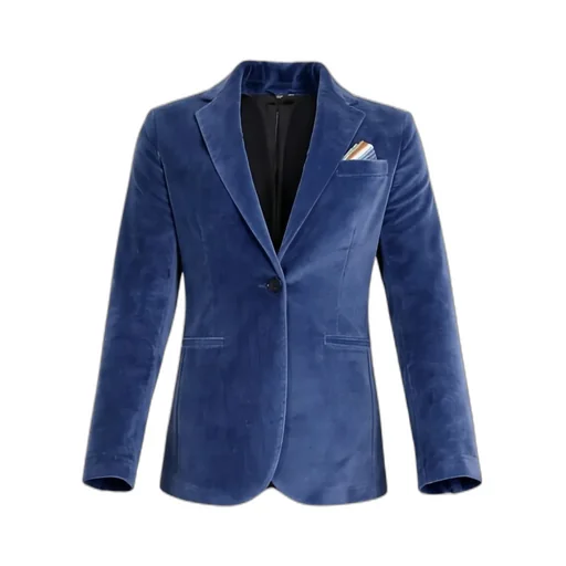 Long-Sleeved Suit Jacket