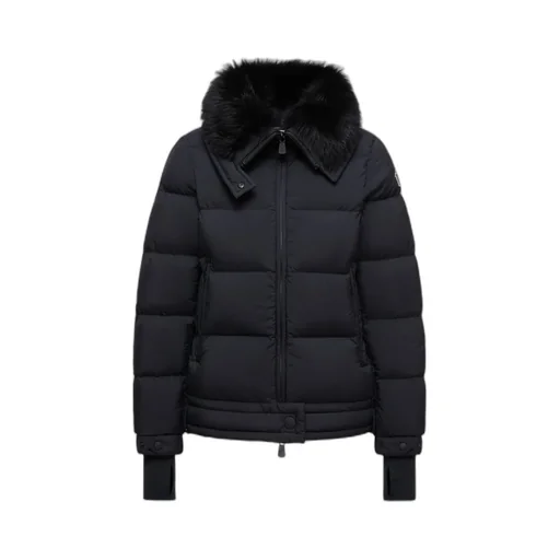 Arabbas Hooded Shearling Down Ski Jacket
