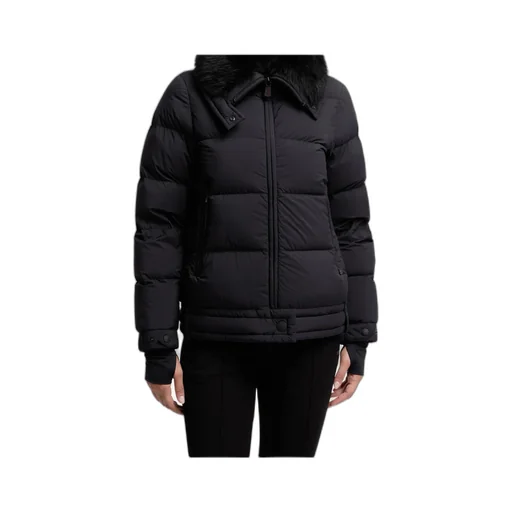 Arabbas Hooded Shearling Down Ski Jacket