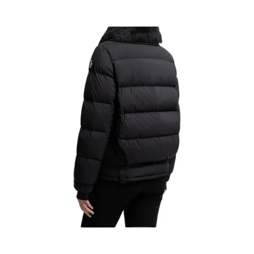 Arabbas Hooded Shearling Down Ski Jacket